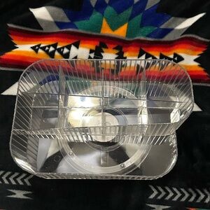 Clear makeup organizer